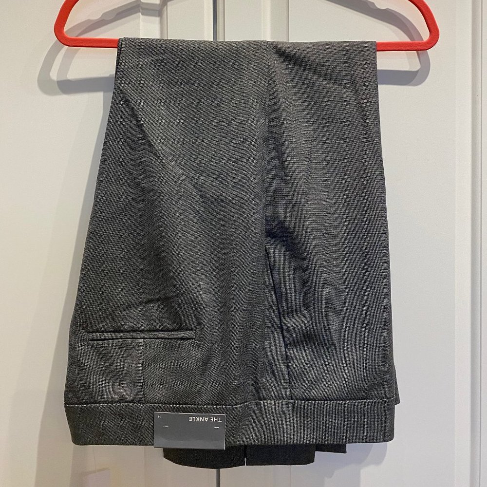 Ann Tayler Sharkskin Ankle Pants